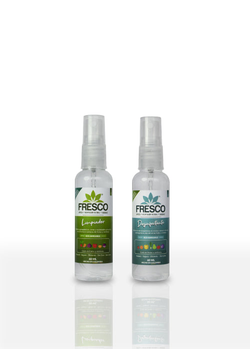 Combo Limpiador y Desinfectante de 500ml + Fresquitos