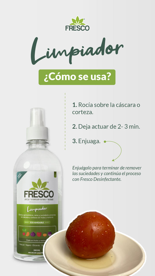 Limpiador de frutas y verduras 500 ml