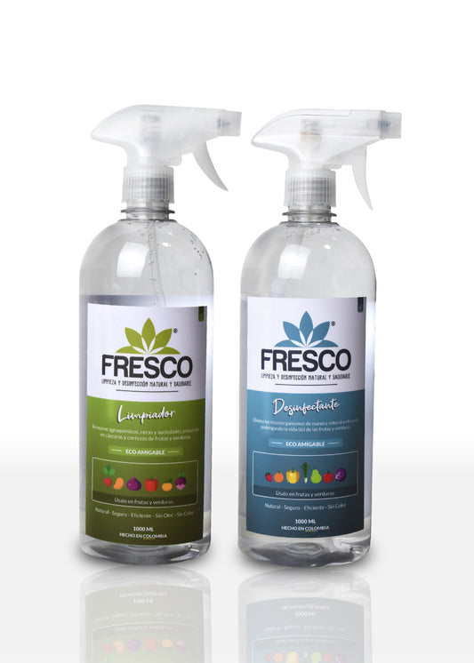 Combo Fresco Limpiador y Desinfectante 1 Litro